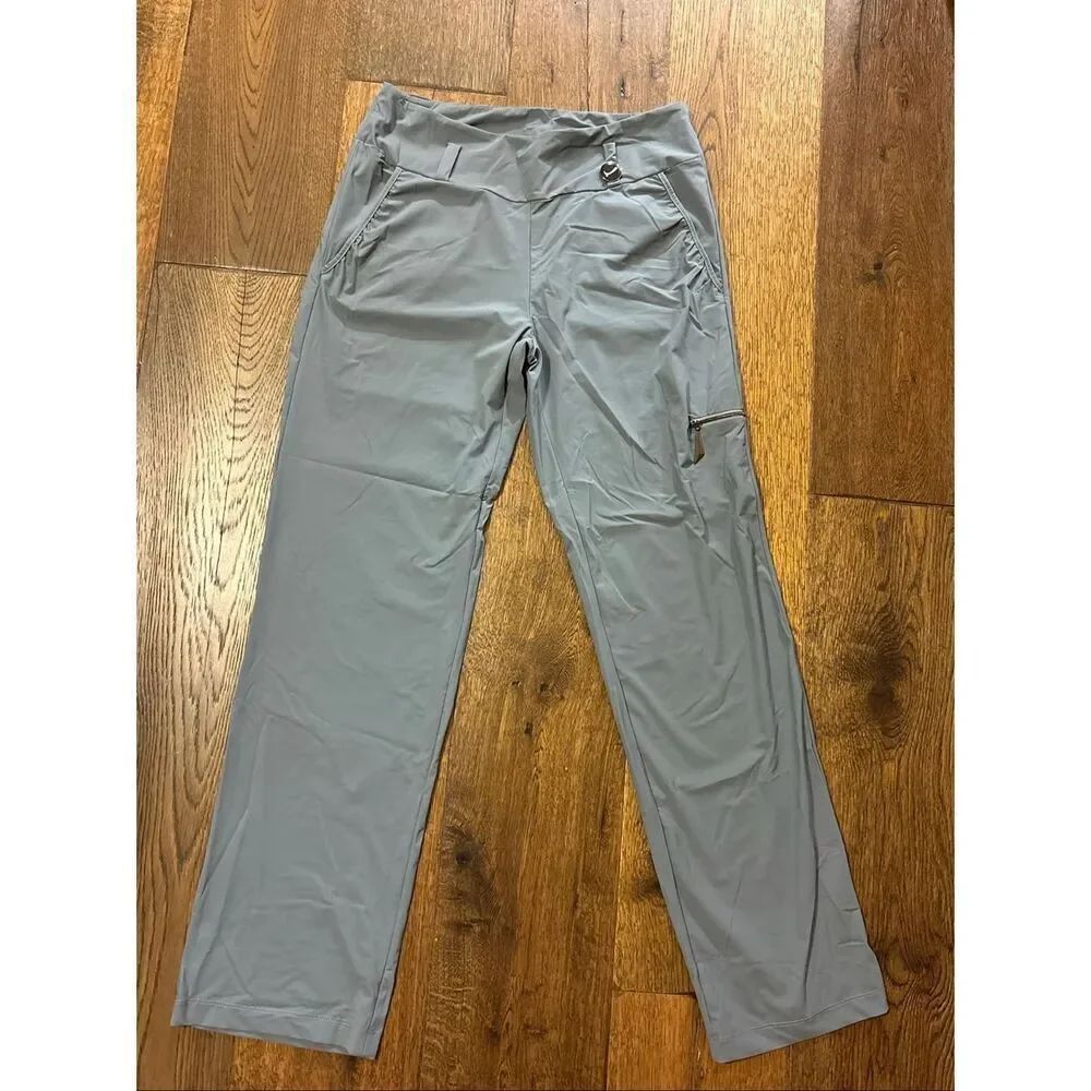 Women’s swingdish golf pants gray pull on M